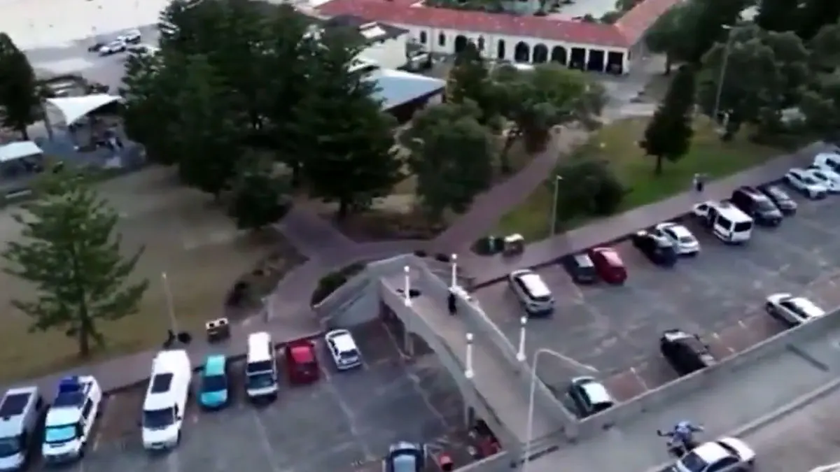 فیلم تصاویر هوایی از حمله مرگبار در سیدنی