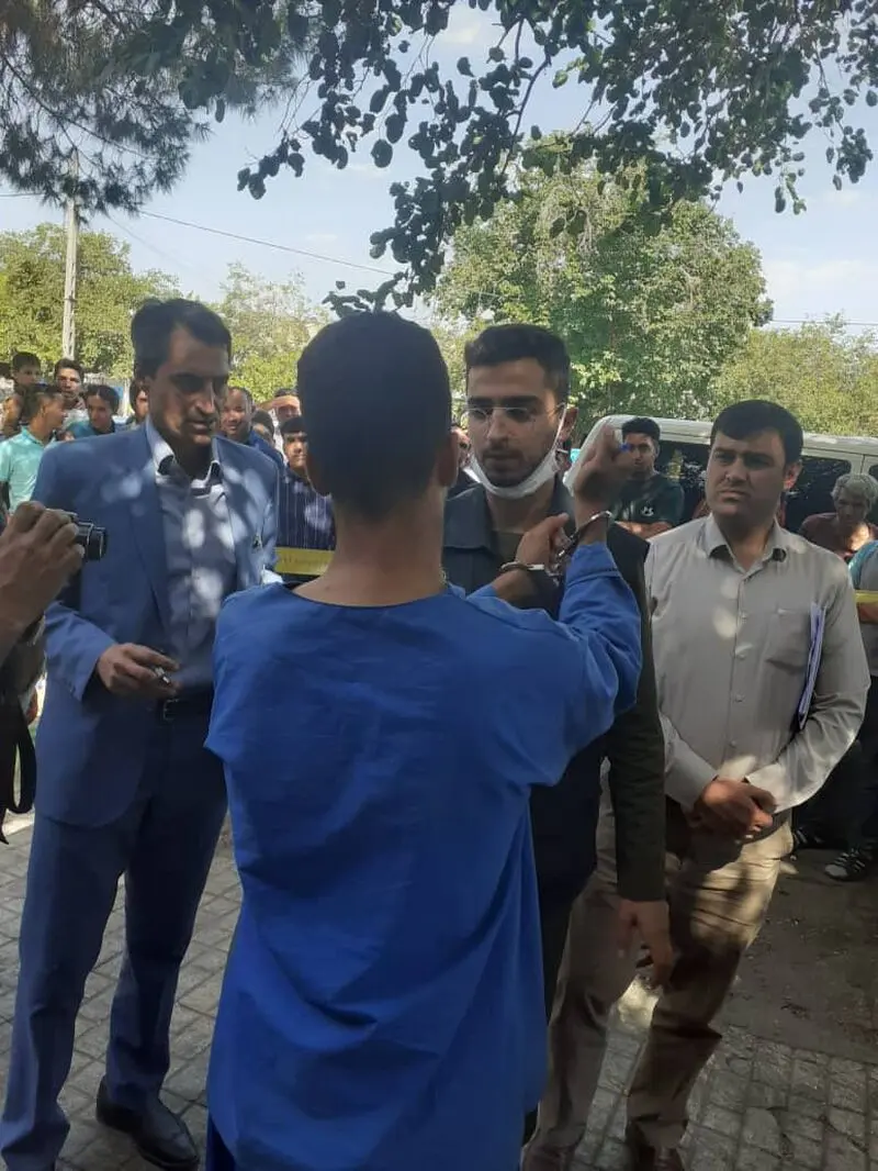 بازسازی صحنه سلاخی راننده پراید به دست موتور سوار چاقوکش