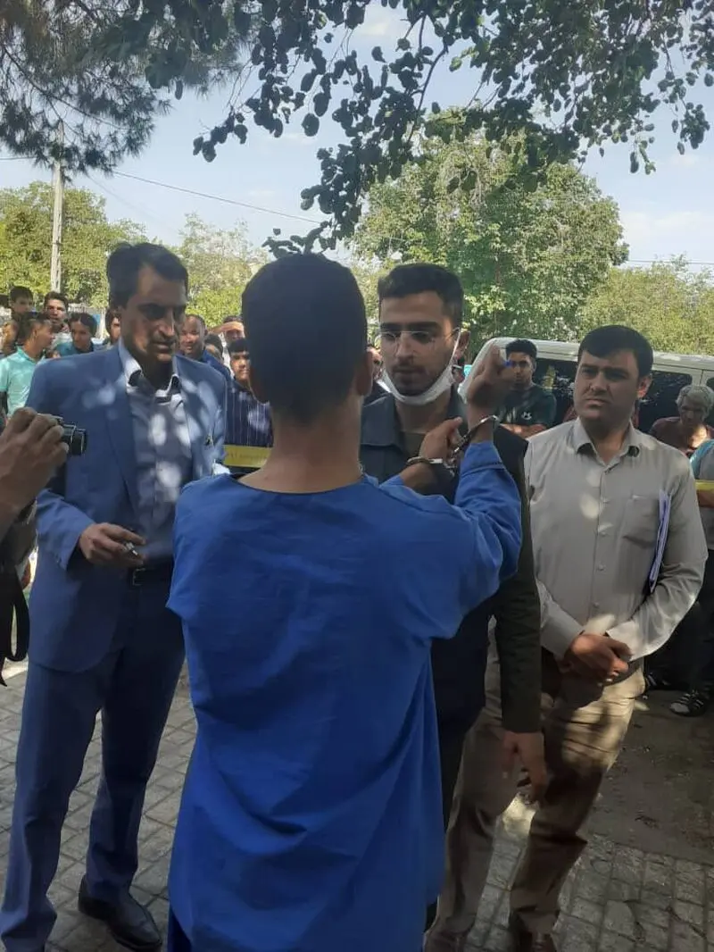 بازسازی صحنه سلاخی راننده پراید به دست موتور سوار چاقوکش