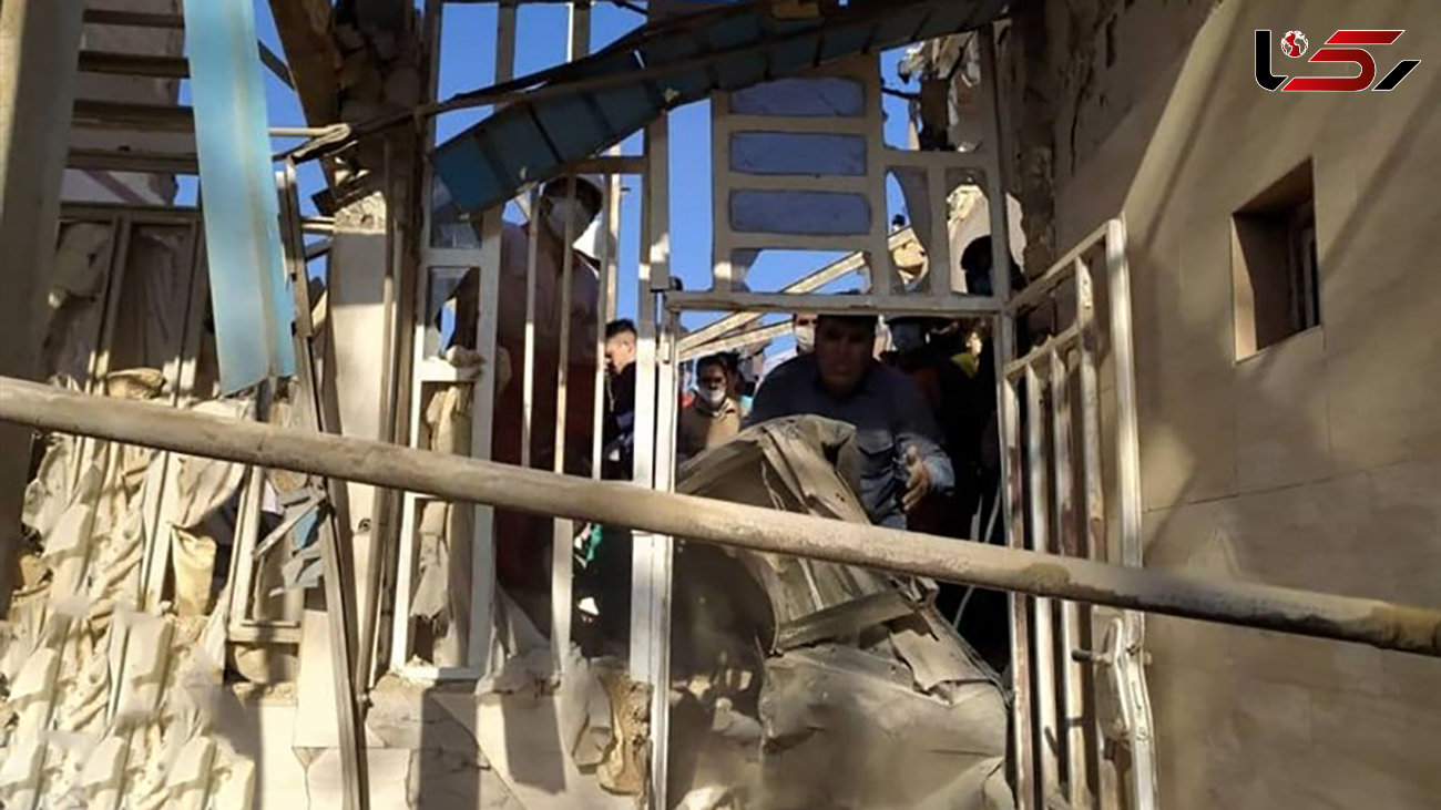 انفجار مرگبار یک خانه در خیابان پاسداران شادگان / دختربچه 11 ساله زنده بیرون آورده شد