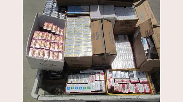 دود تنباکوی میلیاردی در گلوی قاچاقچی گیر کرد!