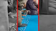 فیلم بازی گربه با نمازگزار در مسجد ترکیه