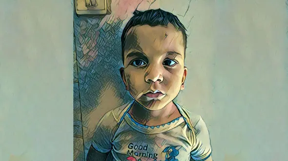 آزار و اذیت وحشیانه علیرضا 4 ساله در جنوب تهران / او 2 روز در خیابان ها رها بود + عکس 