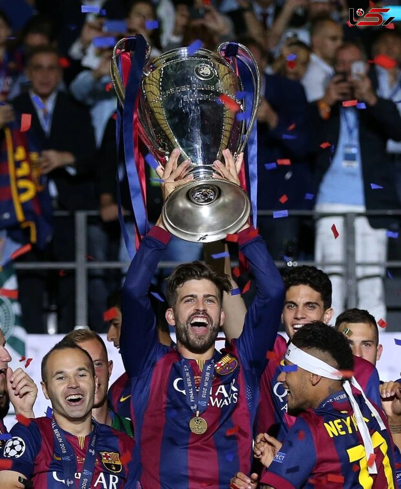 گزارش تصویری/ خداحافظی احساسی اسطوره بارسلونا در غیاب شکیرا !
