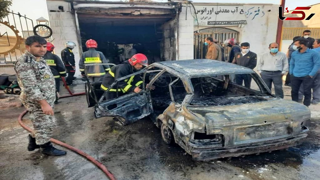 مرگ دلخراش مرد بوشهری در آتش سوزی تعویض روغنی + عکس