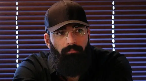 عکس حمید صفت با مهران غفوریان بعد  آزادی از زندان !
