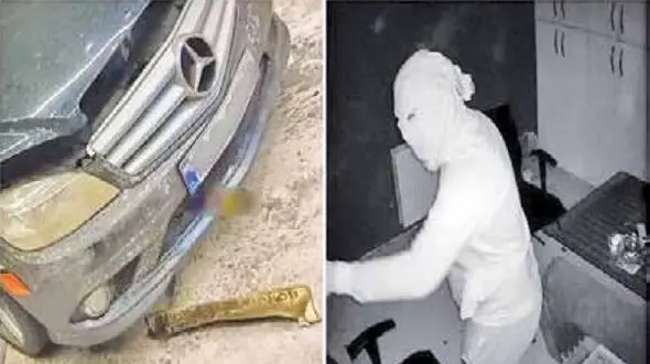 بازداشت عاملان آتش زدن نمایشگاه خودرو در قم = عکس