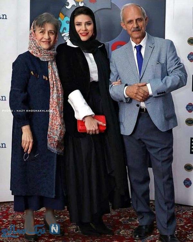 اقای دولتشاهی و همسر و دخترش