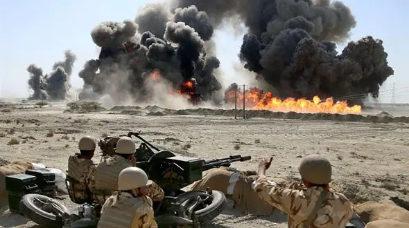 فیلم پایان رزمایش پیامبر اعظم (ص)  / سردار سلامی : دشمنان درس عبرت بگیرند