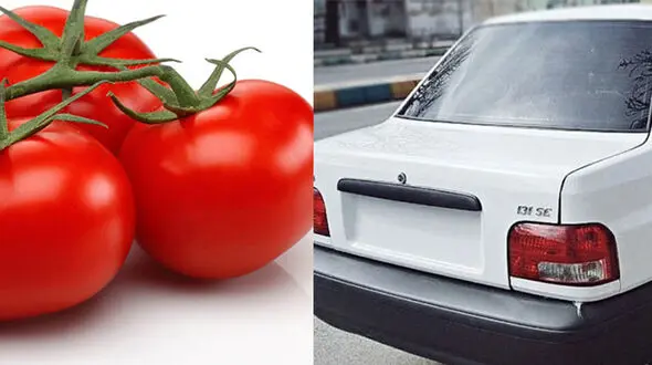 پراید گوجه‌ای، زندگی لاکچری !