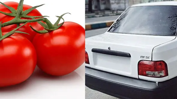 پراید گوجه‌ای، زندگی لاکچری !