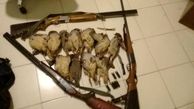 دستگیری شکارچیان غیرمجاز پرنده در البرز