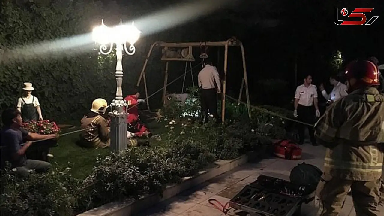 نجات معجزه‌آسای مرد جوان پس از سقوط به چاه ۵۰ متری + تصاویر