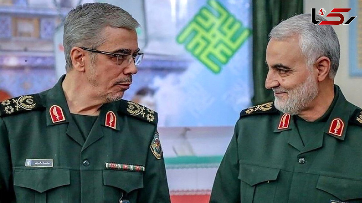 عکس سفر در زمان /  «سرلشکر باقری در حال گریه کنار پیکر سردار سلیمانی»؛ سال 98 