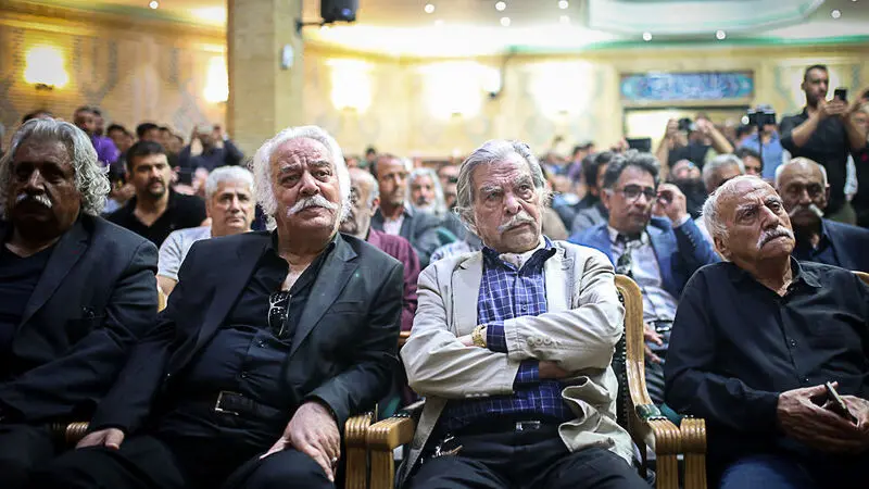 مراسم ناصر ملک مطیعی