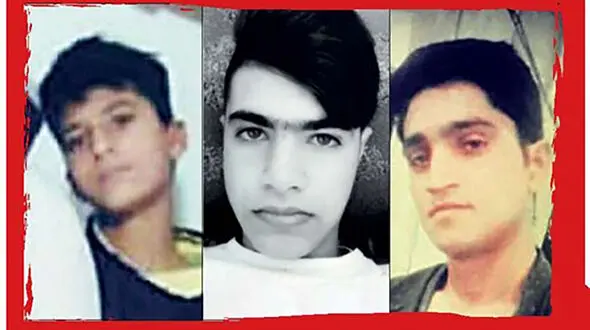 عکس 3 نوجوان بردسیری که سایه مرگ نفس شان را برید