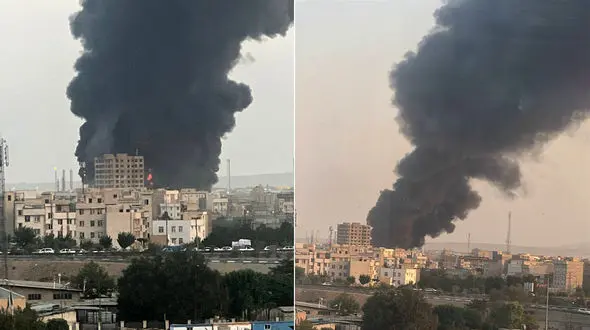 اطلاعیه مهم پالایشگاه تهران در خصوص آتش سوزی بزرگ در جنوب پایتخت
