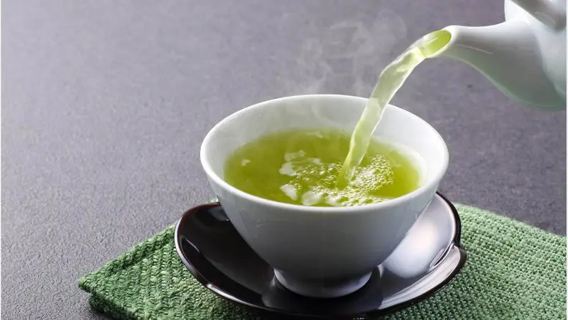 دمنوش چای سبز