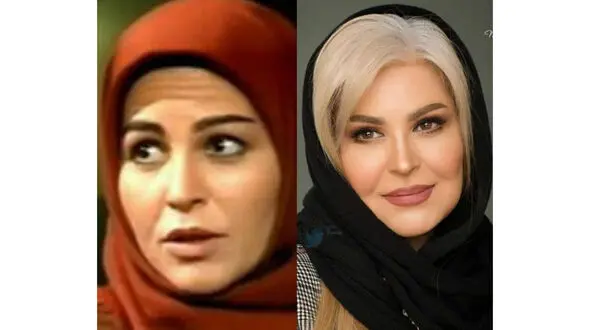 غوغای چهره دختر جوان اکرم محمدی ! / خانم بازیگر در پیری تغییر کرد و شبیه دخترش شد ! + عکس ها