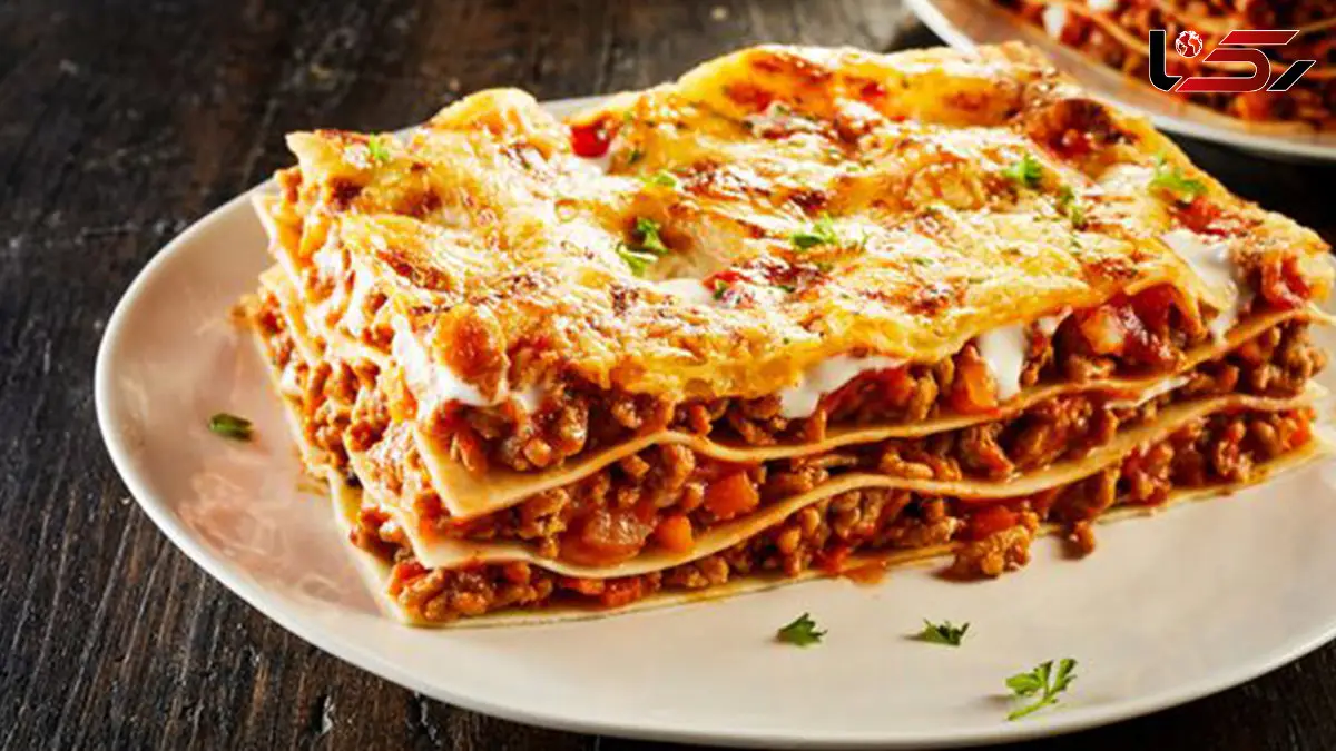 فیلم طرز تهیه لازانیا گوشت و قارچ مرحله به مرحله 