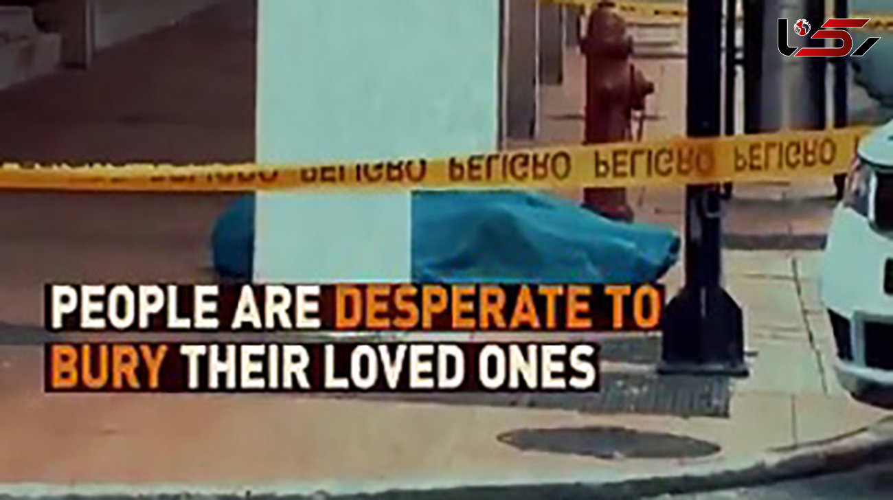 صحنه دردناک / اجساد رها شده قربانیان کرونا در خیابان + فیلم