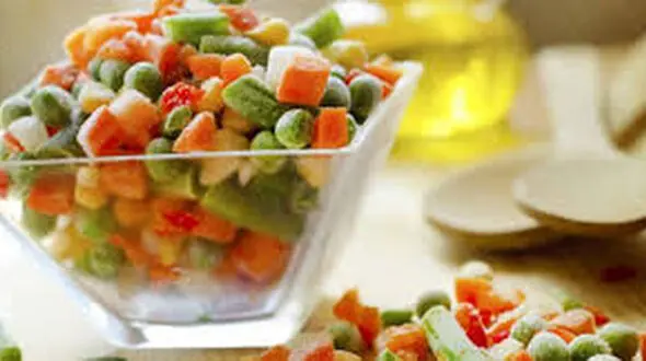 فواید سبزیجات منجمد شده!