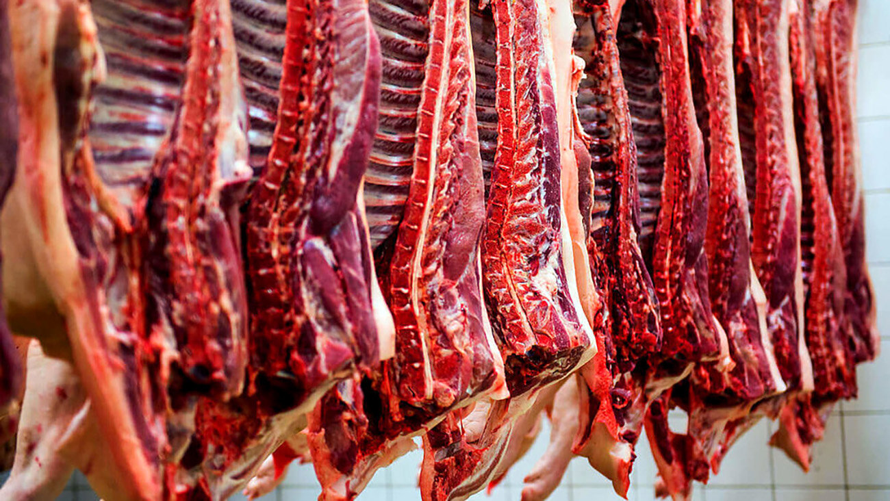قیمت گوشت قرمز تازه و منجمد در شهر تهران 