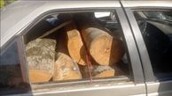 بازداشت قاچاقچیان چوب در یک تعقیب و گریز خطرناک
