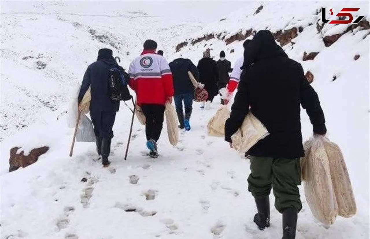 برف عجیب در سرعین و مشگین‌شهر
