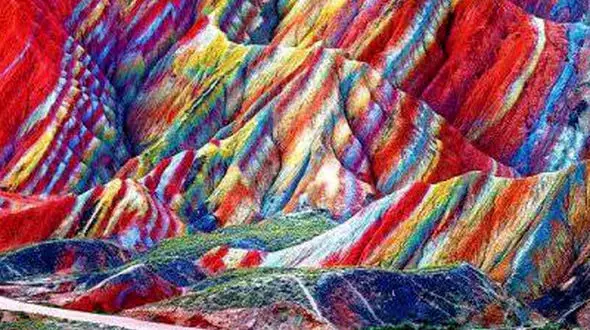 از کوه های هزار رنگ و جادویی زنجان تا نمایی زیبا از ترکمن صحرا