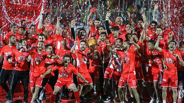 بازتاب قهرمانی" سرخ ها" در سایت AFC