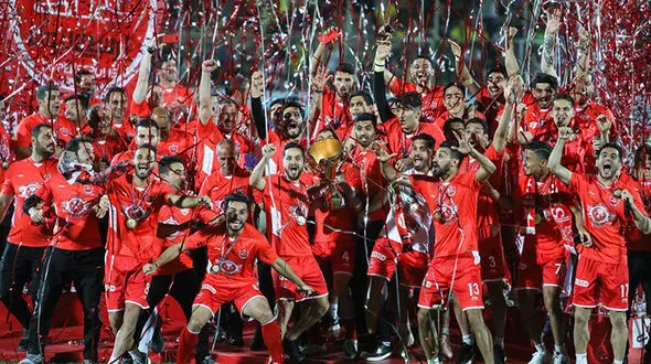 بازتاب قهرمانی" سرخ ها" در سایت AFC