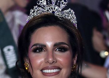 تصاویر نادین ایوب دختر شایسته فلسطین که جهان را خیره کرد / لباس پرمعنی و مفهوم نخستین دختر شایسته فلسطین با پیام استقامت