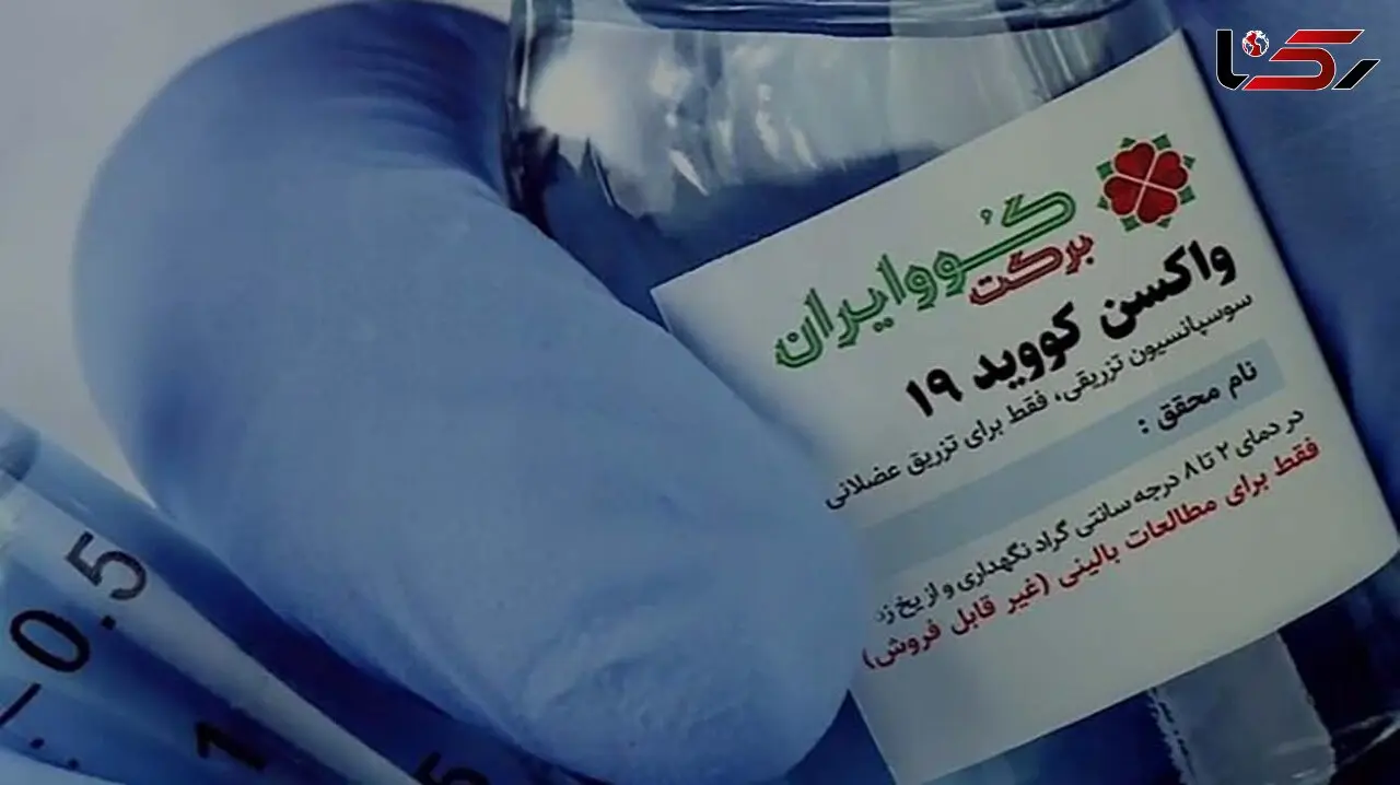 ثابت کردیم واکسن کرونا "کوو ایران برکت" ایمن است