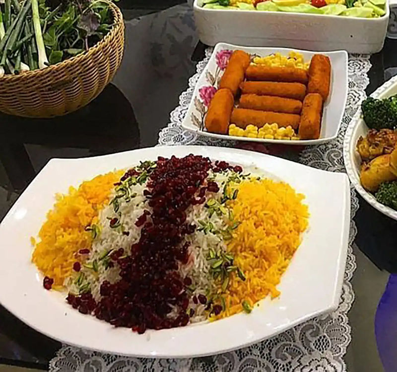 تزئینات برنج