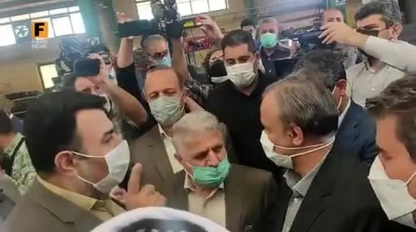 اعتراض تند مردمی در سفر وزیر صمت به آذربایجان غربی + فیلم