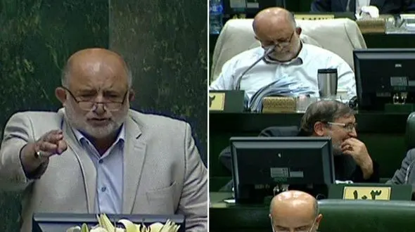 معجزه مجلس خوابید ! 
