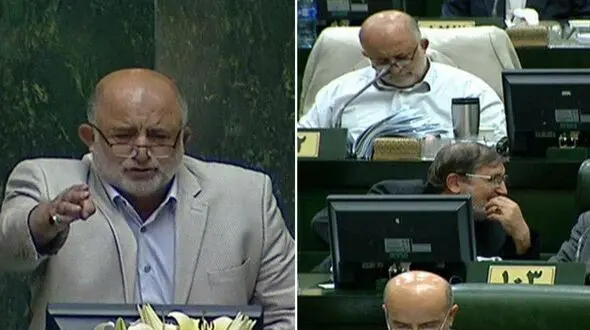 معجزه مجلس خوابید ! 