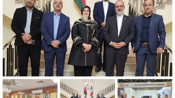 دیدار مدیرعامل نمایشگاه اصفهان با سفیر ایران در عمان و مسئولین اتاق بازرگانی ایران و عمان