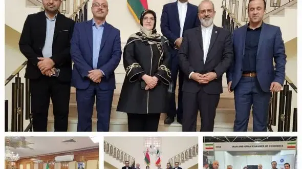 دیدار مدیرعامل نمایشگاه اصفهان با سفیر ایران در عمان و مسئولین اتاق بازرگانی ایران و عمان