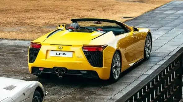 تصاویری که باورش سخت است؛ لکسوس LFA اسپایدر، فراتر از رویا!