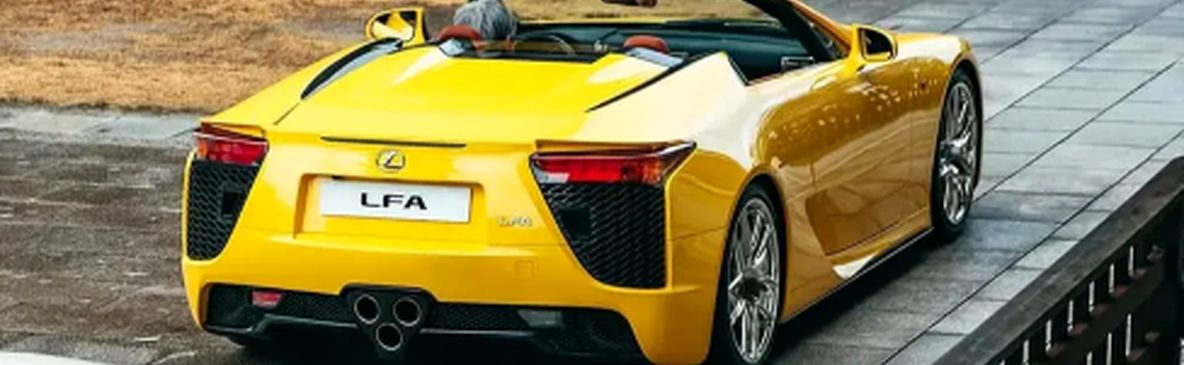 تصاویری که باورش سخت است؛ لکسوس LFA اسپایدر، فراتر از رویا!
