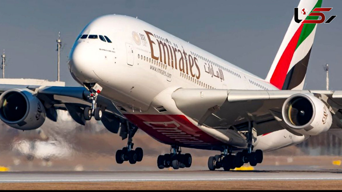 تیک آف تماشایی ایرباس A380 با خلبان زن اماراتی از نمای درون کابین +فیلم