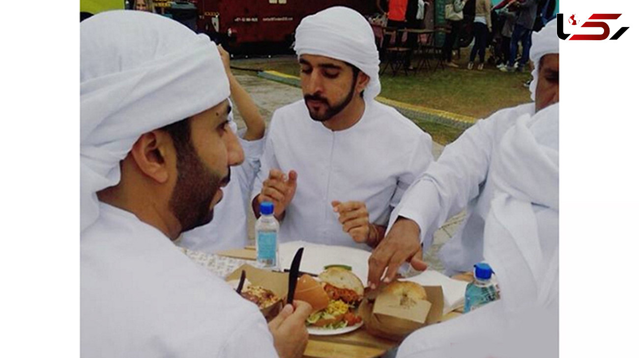 همبرگر با روکش طلای 24  / ول خرجی های پسر حاکم دوبی را ببیند +عکس