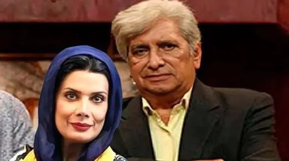 فیلم حضور عاطفه رضوی و حسین پاکدل در مراسم تشییع بهروز رضوی
