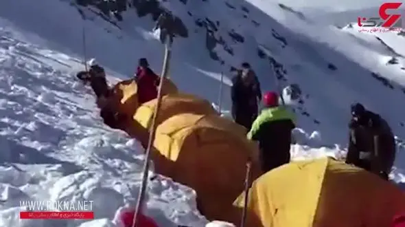 گزارشی از کمپ امدادگران در ارتفاعات دنا + فیلم و عکس 