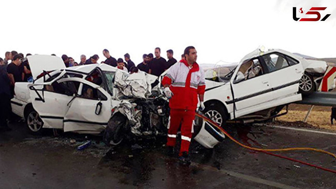 تصادف شدید در محور فیروزآباد-خلخال/ 9 کشته و زخمی عکس
