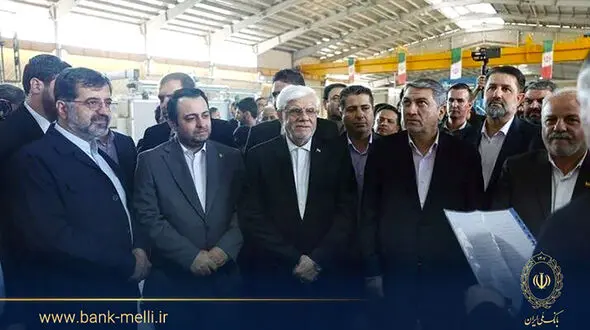 با حضور معاون اول رئیس‌ جمهور انجام شد؛ افتتاح واحد بزرگ ریسندگی در قم با سرمایه گذاری بانک ملی ایران