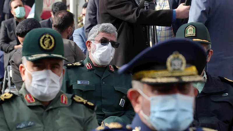 تصاویر دفن شهید محسن فخری زاده