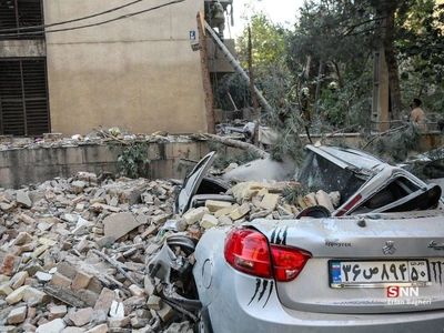 فیلم جگرسوز از اسباب‌بازی‌های کودک تهرانی زیر آوار حملۀ اسرائیل 